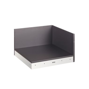 Corner Tray - Black and Stainless Steel Module